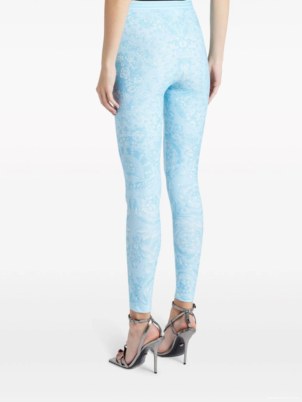Cheap leggings Women Versace Baroque-print 0716